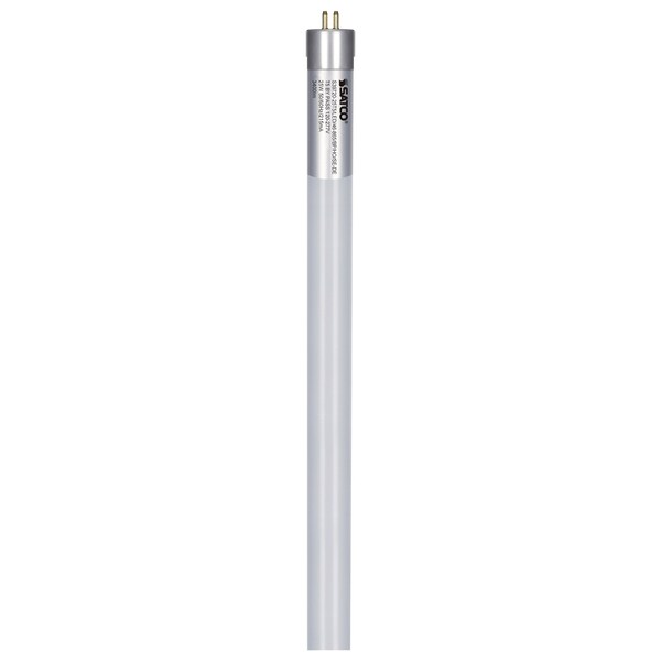 Satco 25W T5 LED G5 Base, 6500K, 50K Hours, 3400L 120-277V, Type B Ballast Bypass, 1/2-Ended Wiring S39720 - main